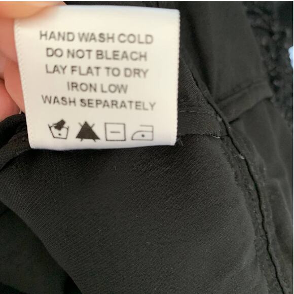 Revolve Camila Coelho Suzette Off Shoulder Mini Dress Black Small - Picture 15 of 16